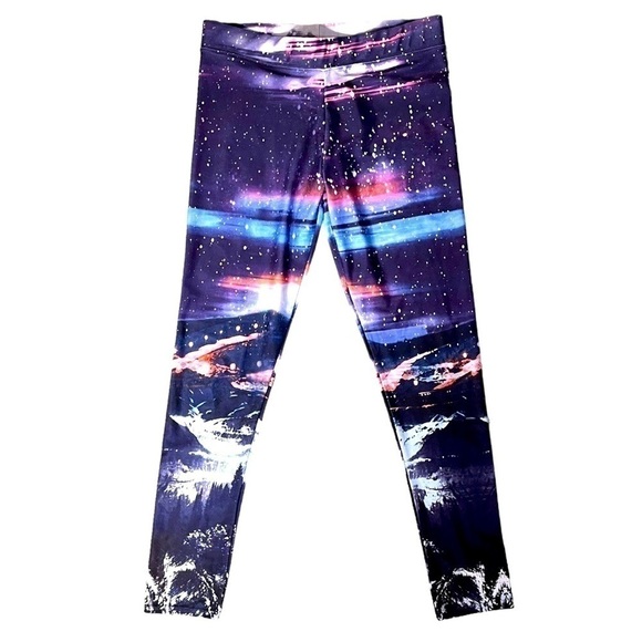 AMERICAN Eagle Outfitters Photo Real Intergalactic Hi-Rise Legging (NWOT) - Picture 2 of 8